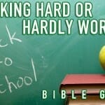 WORKING HARD BIBLE GAME