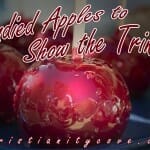 fall bible snack candied apples