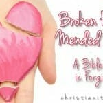 broken hearts bible lesson