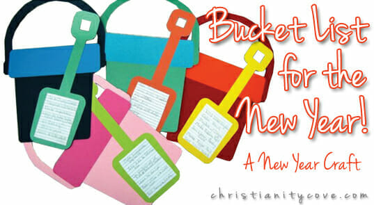 bucket list new year craft
