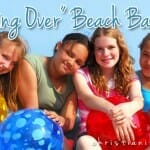 starting over beach ball race bible game